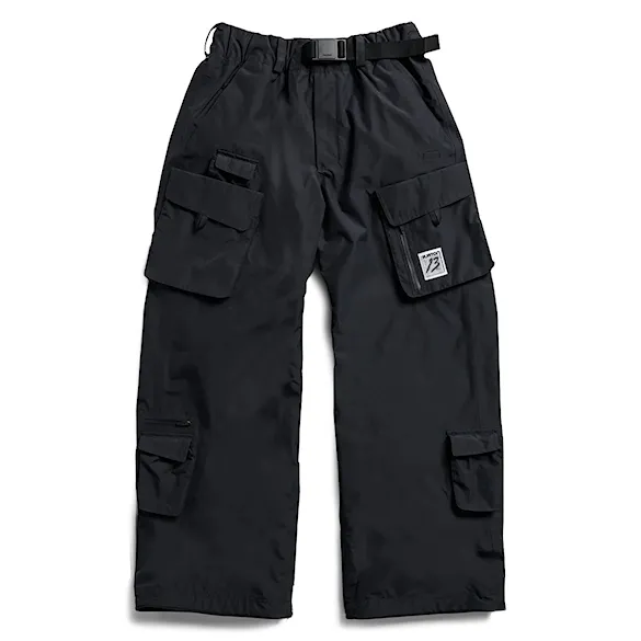 Spodnie snowboardowe Burton B 2L Baggy Cargo Pant true black 2027 - 3