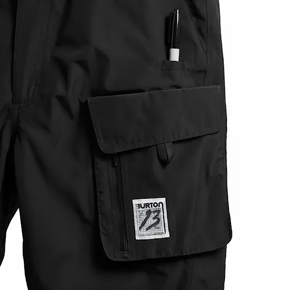Spodnie snowboardowe Burton B 2L Baggy Cargo Pant true black 2027 - 4