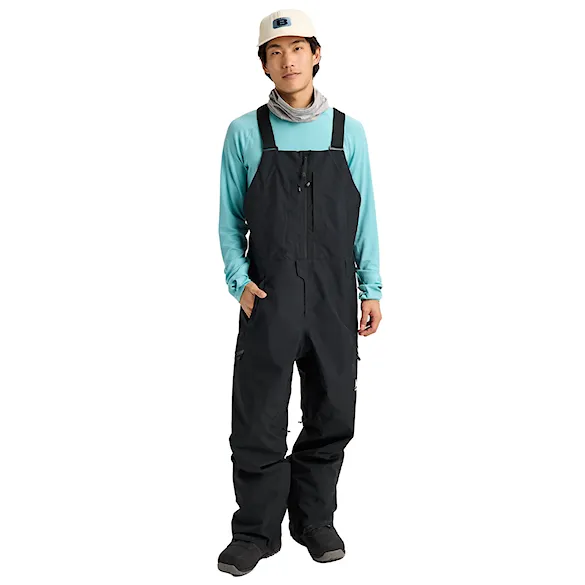 Spodnie snowboardowe Burton GORE-TEX Reserve Bib Tall true black 2027 - 1
