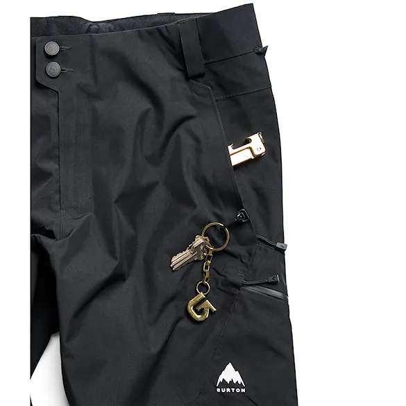 Spodnie snowboardowe Burton Gore-Tex Reserve Pant Short true black 2027 - 5