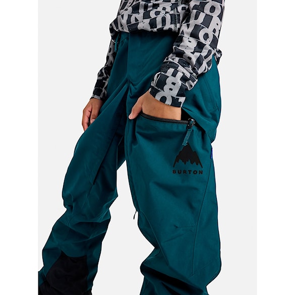 Spodnie snowboardowe Burton Kids Gore Shell Pant deep emerald 2025 - 6