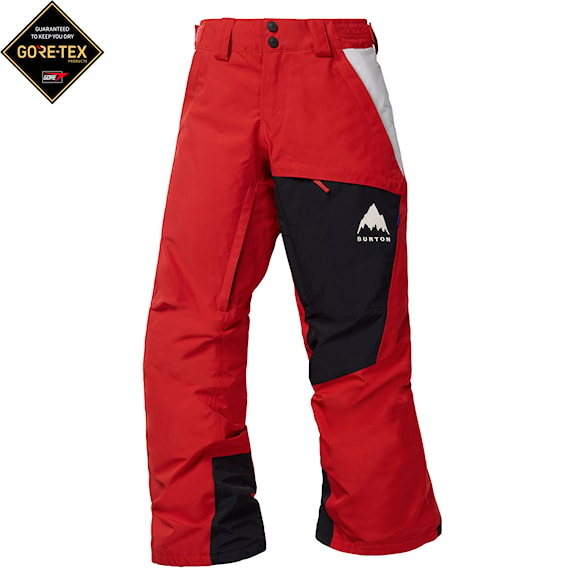 Spodnie snowboardowe Burton Kids GORE-TEX Shell Pant flame scarlet/true black 2026 - 1