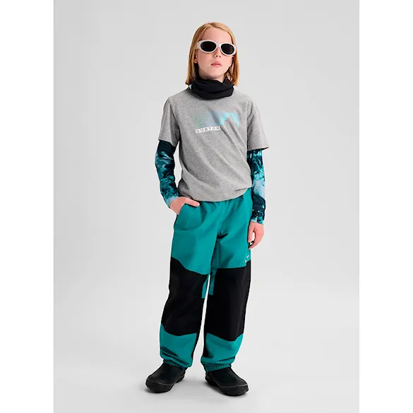 Kalhoty na snowboard Burton Kids Melter Plus Pant pacific teal/true black 2027 - 3