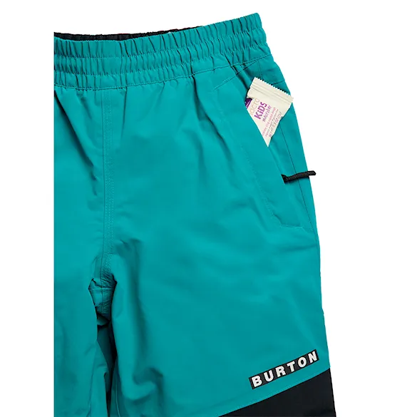 Kalhoty na snowboard Burton Kids Melter Plus Pant pacific teal/true black 2027 - 4
