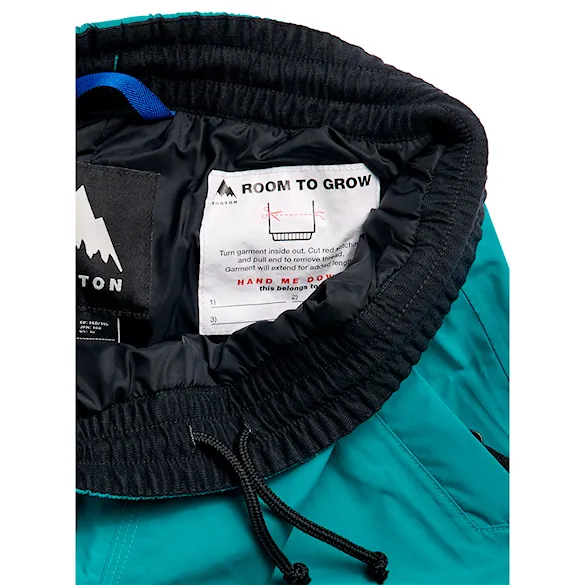 Kalhoty na snowboard Burton Kids Melter Plus Pant pacific teal/true black 2027 - 5
