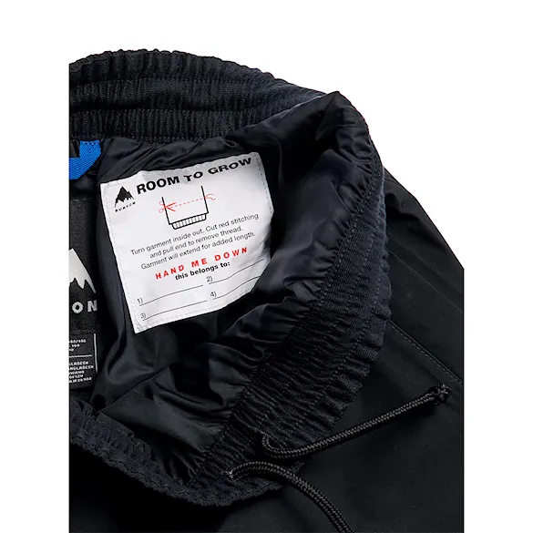 Kalhoty na snowboard Burton Kids Melter Plus Pant true black 2027 - 4