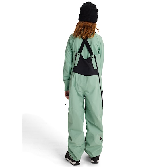 Spodnie snowboardowe Burton Kids Outbeam 3L Bib soft sage/trublk 2026 - 2