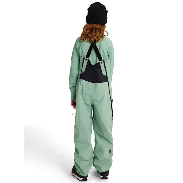 Spodnie snowboardowe Burton Kids Outbeam 3L Bib soft sage/trublk 2026 - 2