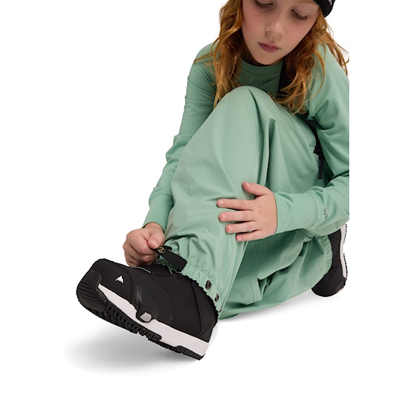 Spodnie snowboardowe Burton Kids Outbeam 3L Bib soft sage/trublk 2026 - 3