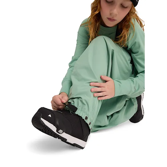 Spodnie snowboardowe Burton Kids Outbeam 3L Bib soft sage/trublk 2026 - 3