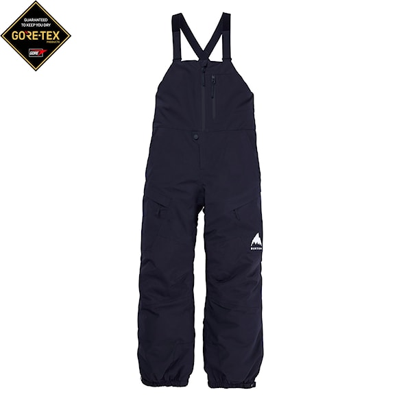 Nohavice na snowboard Burton Kids Powline GORE-TEX 2L Bib true black 2026 - 1
