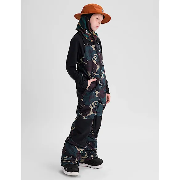 Nohavice na snowboard Burton Kids Skylar Bib seersucker camo 2027 - 3