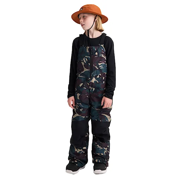 Nohavice na snowboard Burton Kids Skylar Bib seersucker camo 2027 - 1