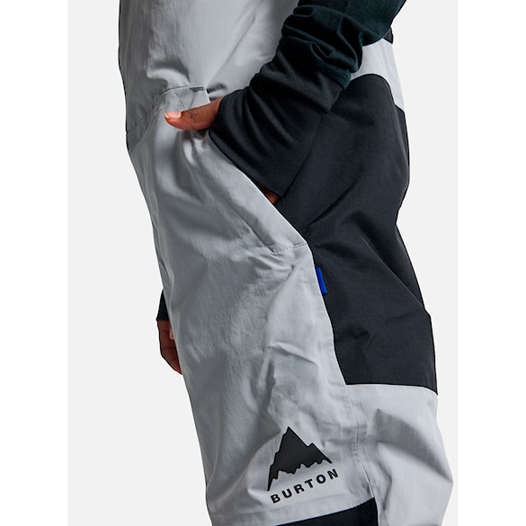 Spodnie snowboardowe Burton Kids Skylar Bib silver sconce 2026 - 3