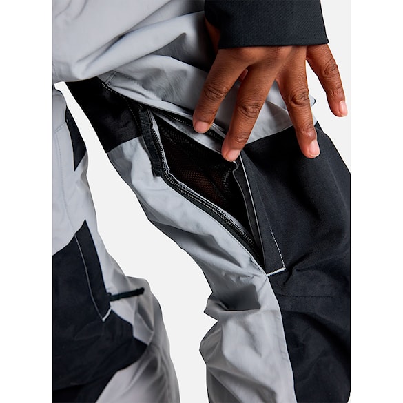 Spodnie snowboardowe Burton Kids Skylar Bib silver sconce 2026 - 4