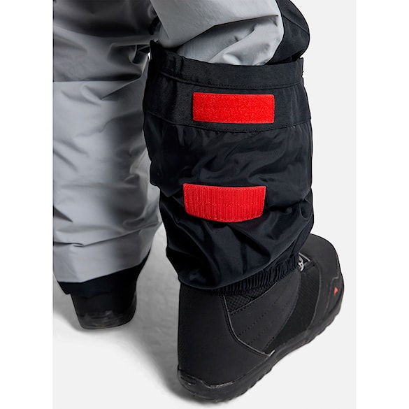 Spodnie snowboardowe Burton Kids Skylar Bib silver sconce 2026 - 5