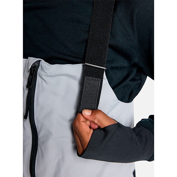 Spodnie snowboardowe Burton Kids Skylar Bib silver sconce 2026 - 6