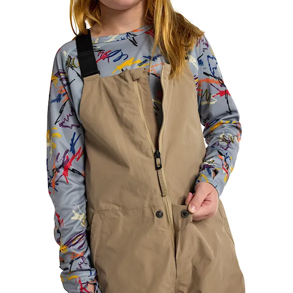 Snowboard Pants Burton Kids Skylar Bib summit taupe 2026 - 5