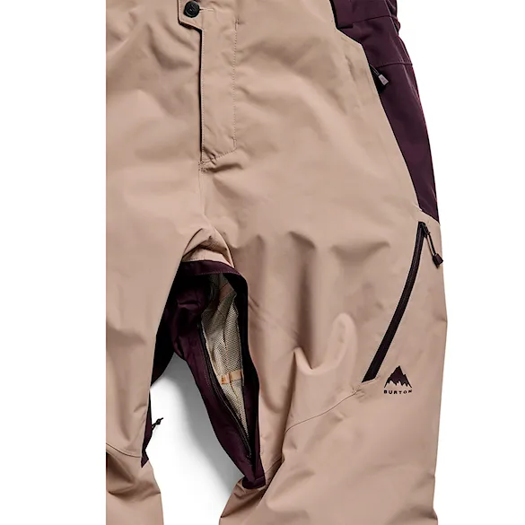 Kalhoty na snowboard Burton Reserve 2L 3In1 Pant bear hug brown/summit taupe 2027 - 3