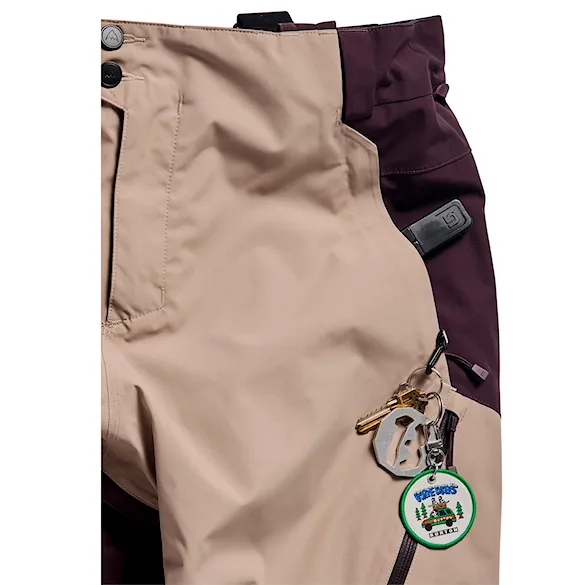 Kalhoty na snowboard Burton Reserve 2L 3In1 Pant bear hug brown/summit taupe 2027 - 4