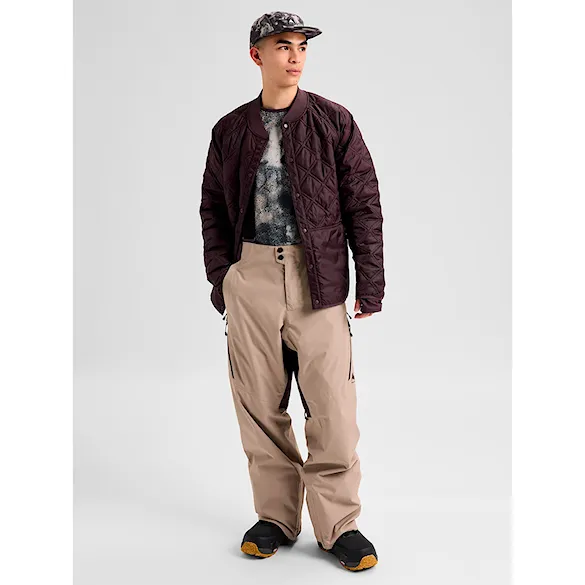 Kalhoty na snowboard Burton Reserve 2L 3In1 Pant bear hug brown/summit taupe 2027 - 8