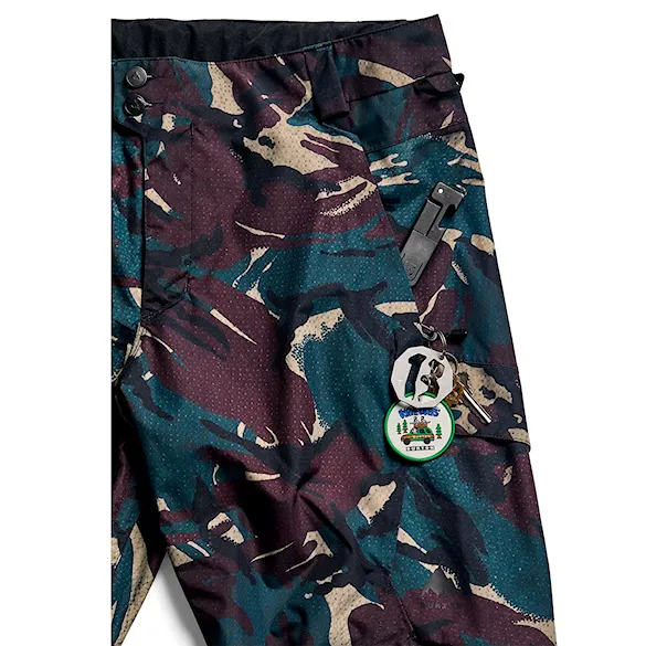 Kalhoty na snowboard Burton Reserve Insulated Pant seersucker camo 2027 - 4