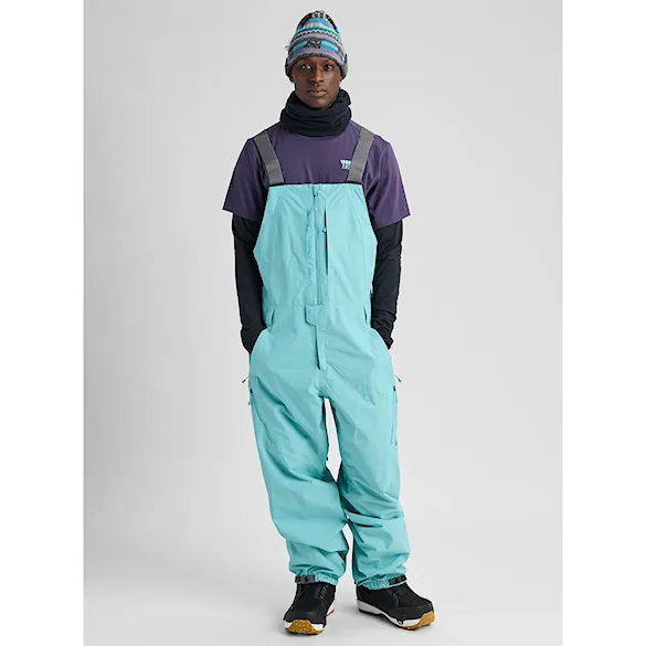Spodnie snowboardowe Burton Reserve Relaxed 2L Bib mineral blue 2027 - 3