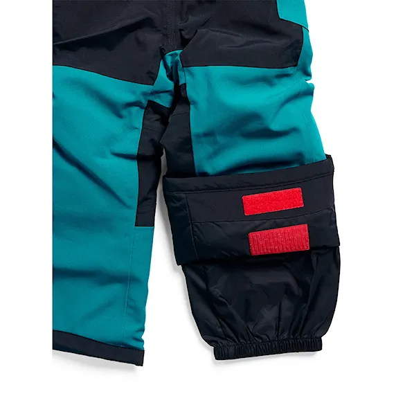 Kalhoty na snowboard Burton Toddler Maven Bib pacific teal 2027 - 5