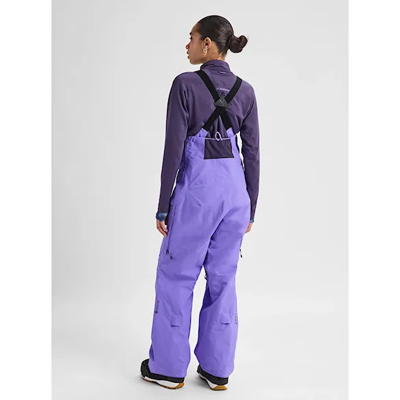 Kalhoty na snowboard Burton Wms Ak Gore-Tex Cyclic Bib Regular purple voltage 2027 - 2