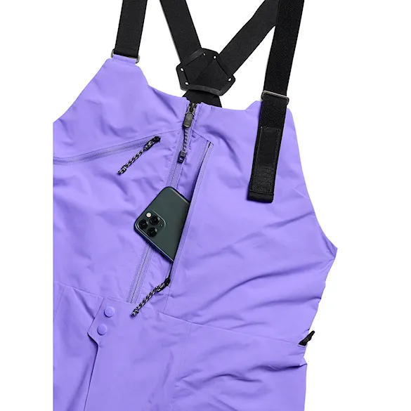 Kalhoty na snowboard Burton Wms Ak Gore-Tex Cyclic Bib Regular purple voltage 2027 - 5