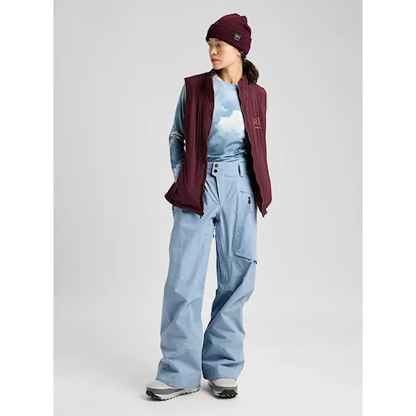 Kalhoty na snowboard Burton Wms Ak Gore-Tex Cyclic Pant airstream blue 2027 - 3