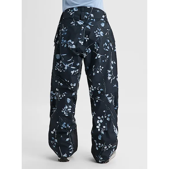 Kalhoty na snowboard Burton Wms Ak Gore-Tex Cyclic Pant cyanotype floral 2027 - 2