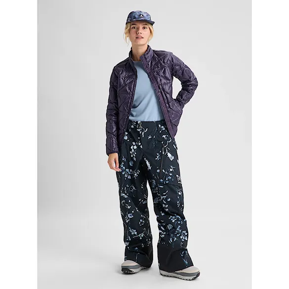 Kalhoty na snowboard Burton Wms Ak Gore-Tex Cyclic Pant cyanotype floral 2027 - 4