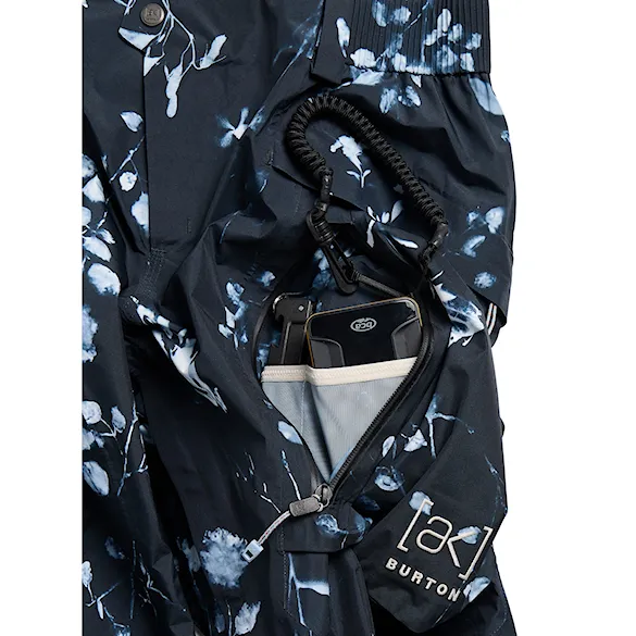 Kalhoty na snowboard Burton Wms Ak Gore-Tex Cyclic Pant cyanotype floral 2027 - 7