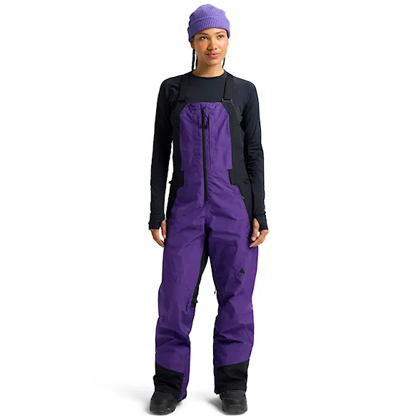Snowboard Pants Burton Wms GORE-TEX Reserve 2L Bib prism violet/true black 2026 - 1