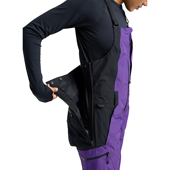 Snowboard Pants Burton Wms GORE-TEX Reserve 2L Bib prism violet/true black 2026 - 7