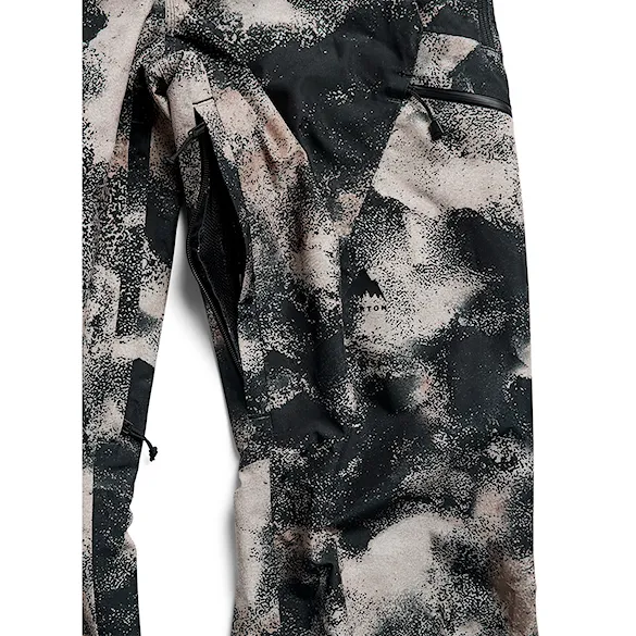 Snowboard Pants Burton Wms GORE-TEX Reserve 2L Bib Regular desert rock 2027 - 3