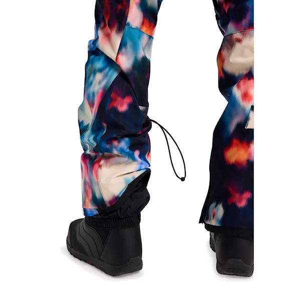 Kalhoty na snowboard Burton Wms Reserve 2L Stretch Slim Bib floral blur 2026 - 7