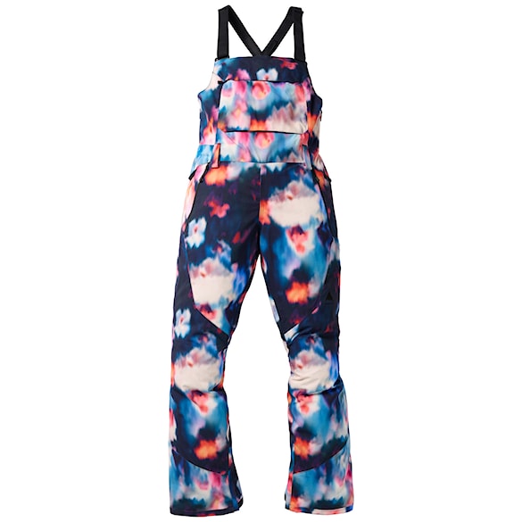 Kalhoty na snowboard Burton Wms Reserve 2L Stretch Slim Bib floral blur 2026 - 8