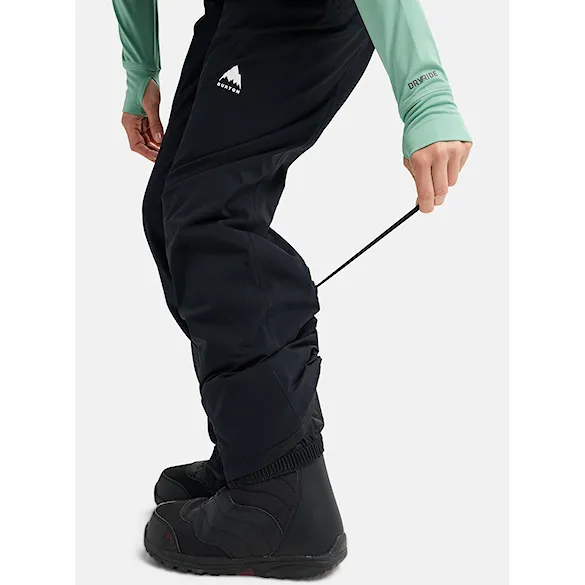 Spodnie snowboardowe Burton Wms Reserve 2L Stretch Slim Bib Short true black 2026 - 7