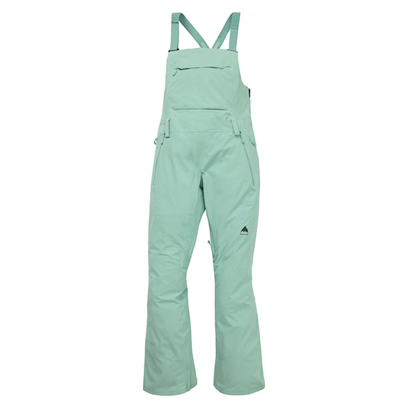Nohavice na snowboard Burton Wms Reserve 2L Stretch Slim Bib soft sage 2026 - 8