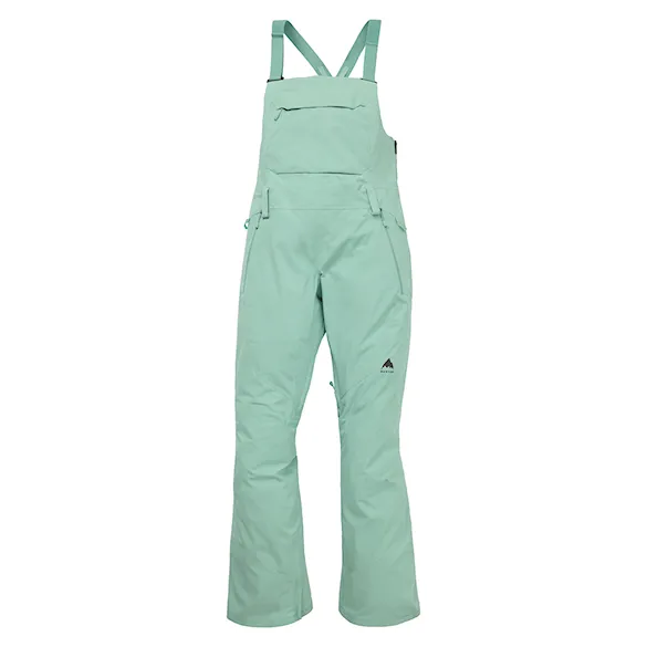 Nohavice na snowboard Burton Wms Reserve 2L Stretch Slim Bib soft sage 2026 - 8