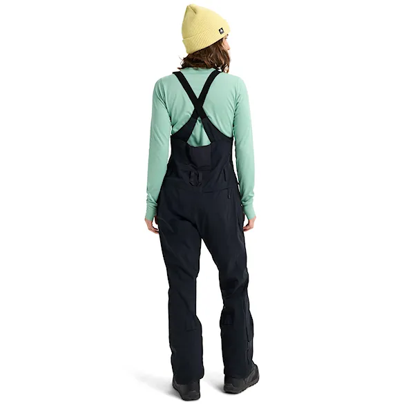 Snowboard Pants Burton Wms Reserve 2L Stretch Slim Bib true black 2026 - 2