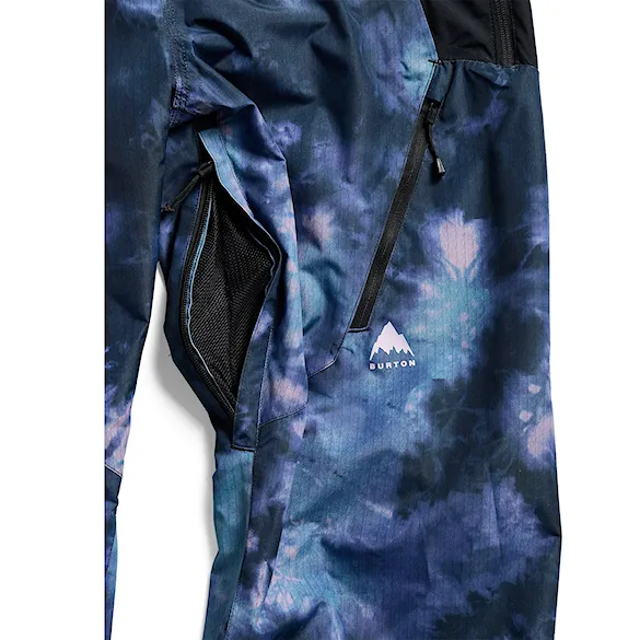 Nohavice na snowboard Burton Wms Reserve Bib crystal dye/true black 2027 - 4