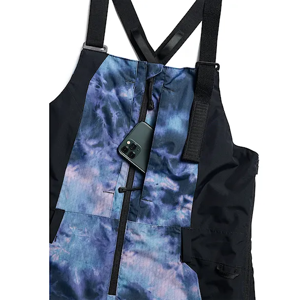 Nohavice na snowboard Burton Wms Reserve Bib crystal dye/true black 2027 - 5