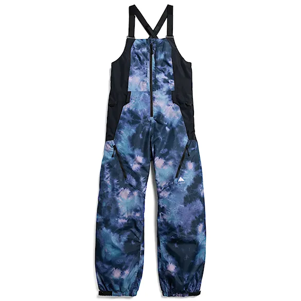 Nohavice na snowboard Burton Wms Reserve Bib crystal dye/true black 2027 - 8
