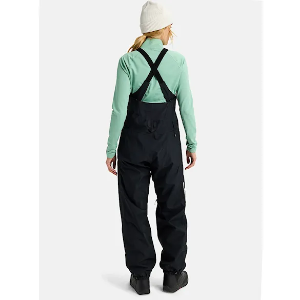Kalhoty na snowboard Burton Wms Reserve Bib true black 2027 - 2