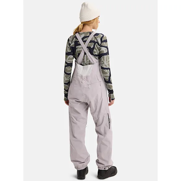 Nohavice na snowboard Burton Wms Reserve Bib washed lavender 2026 - 2