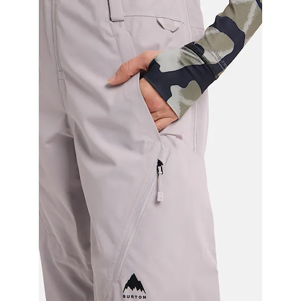 Nohavice na snowboard Burton Wms Reserve Bib washed lavender 2026 - 3