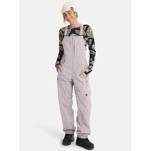 Nohavice na snowboard Burton Wms Reserve Bib washed lavender 2026 - 8
